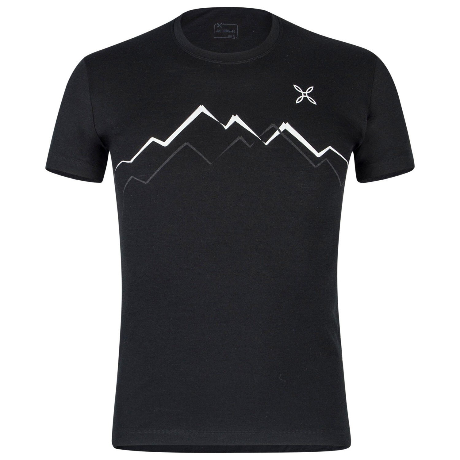 

Рубашка из мериноса Montura Merino Skyline T Shirt, цвет Nero