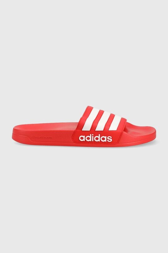 

Шлепки adidas, красный