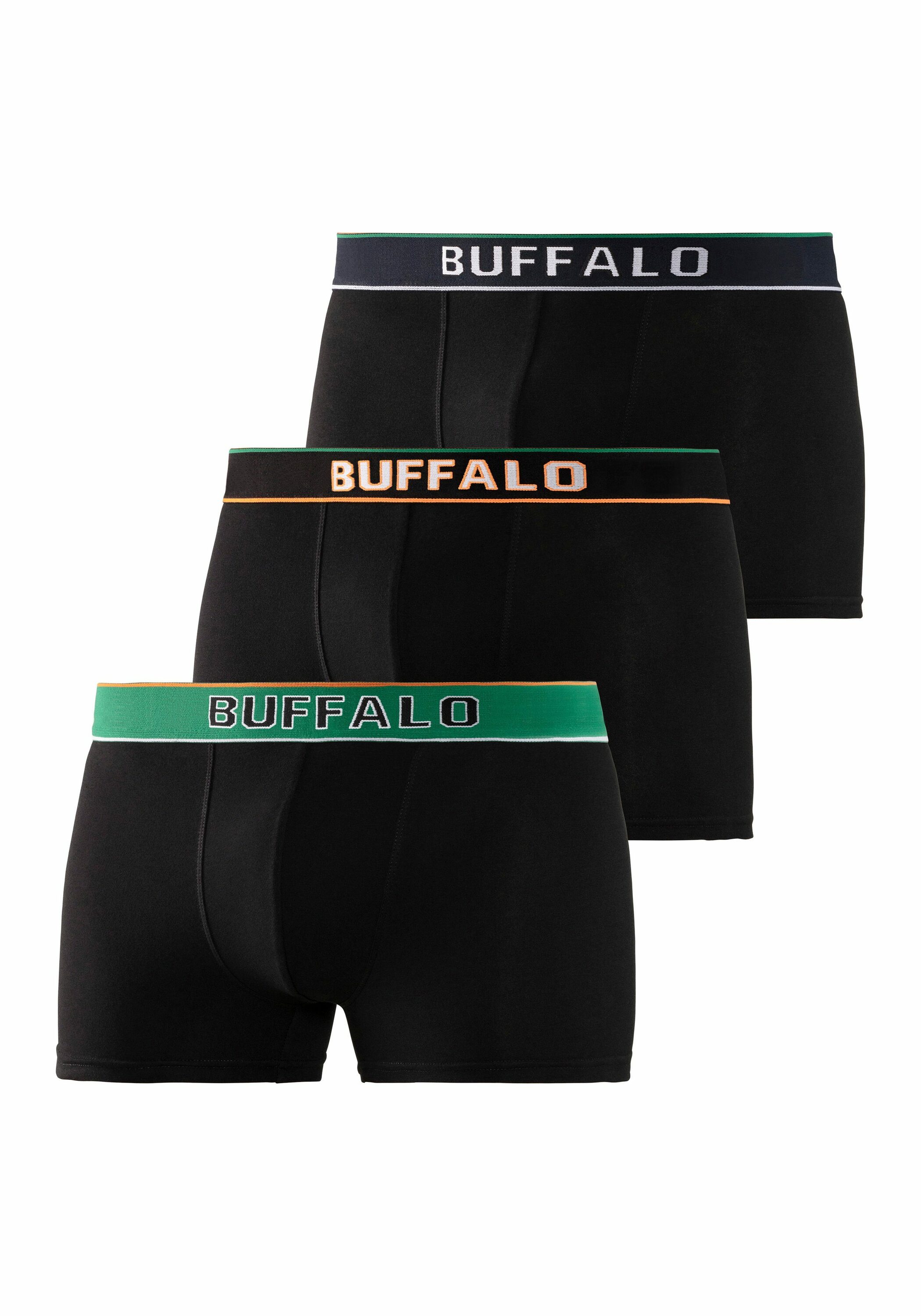 Боксеры Buffalo Boxer, цвет schwarz-navy, schwarz, schwarz-grün