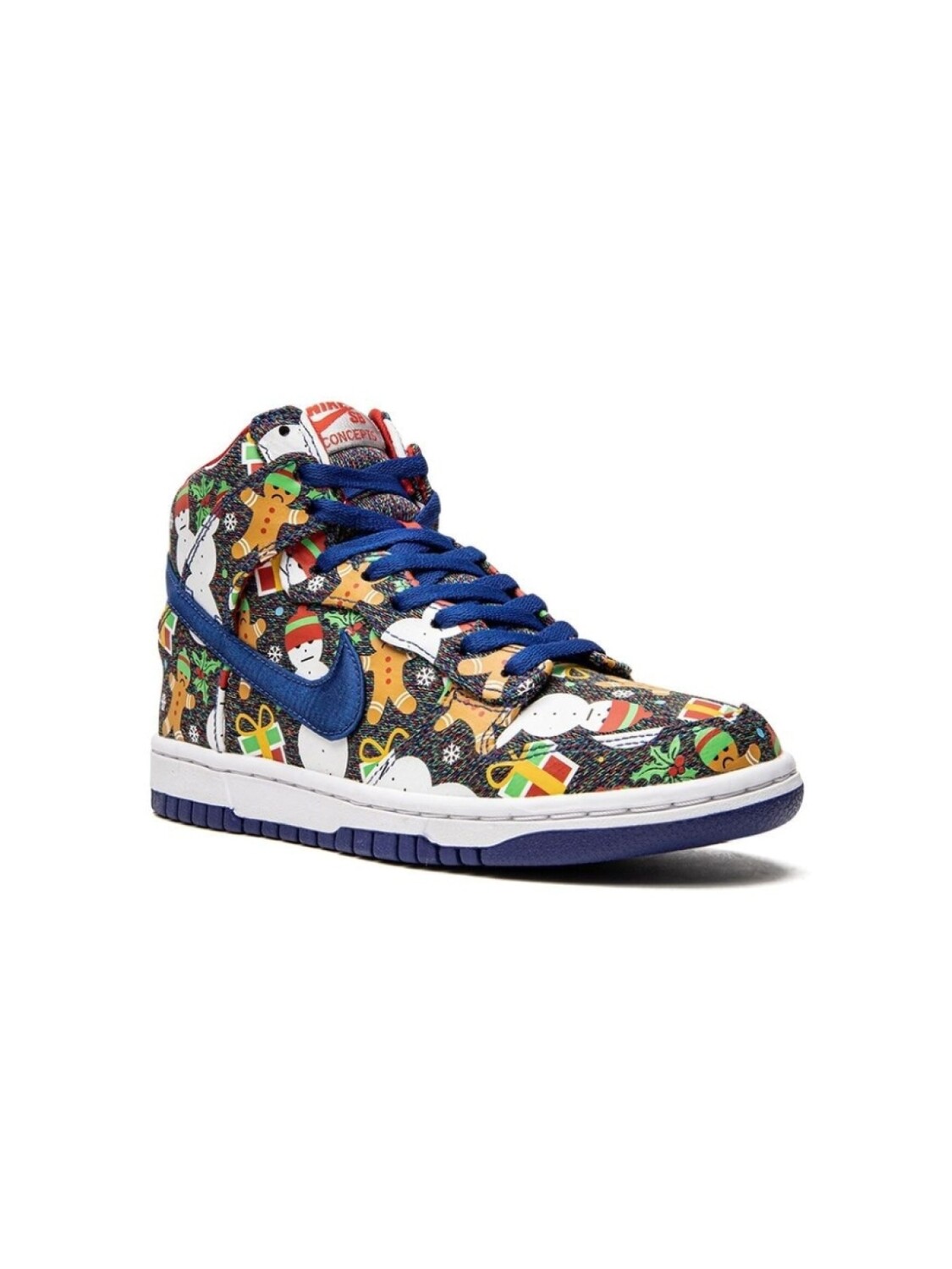 

Nike Kids кроссовки Dunk High, синий