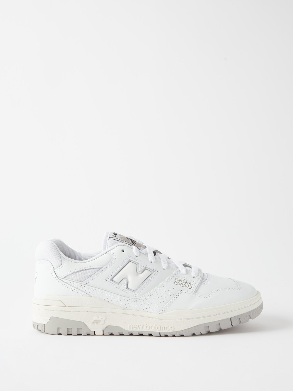 

Кожаные кроссовки bb550 New Balance, белый