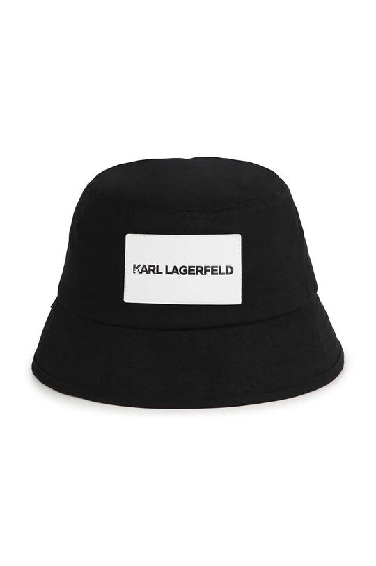 

Karl Lagerfeld Детская хлопковая шапка, черный