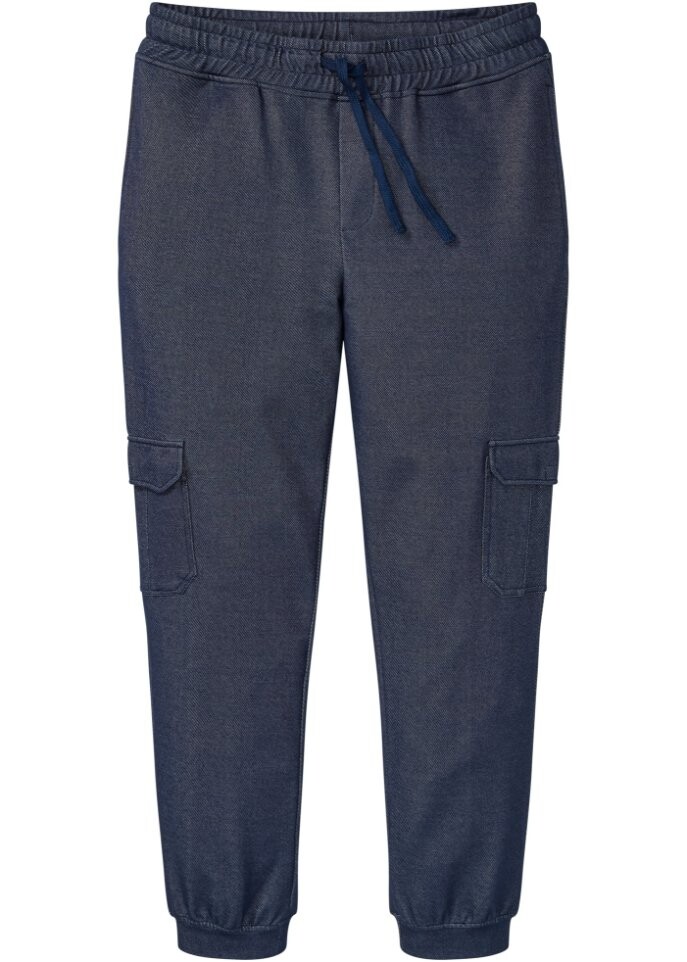 

Спортивные брюки-карго в джинсовом стиле John Baner Jeanswear, синий