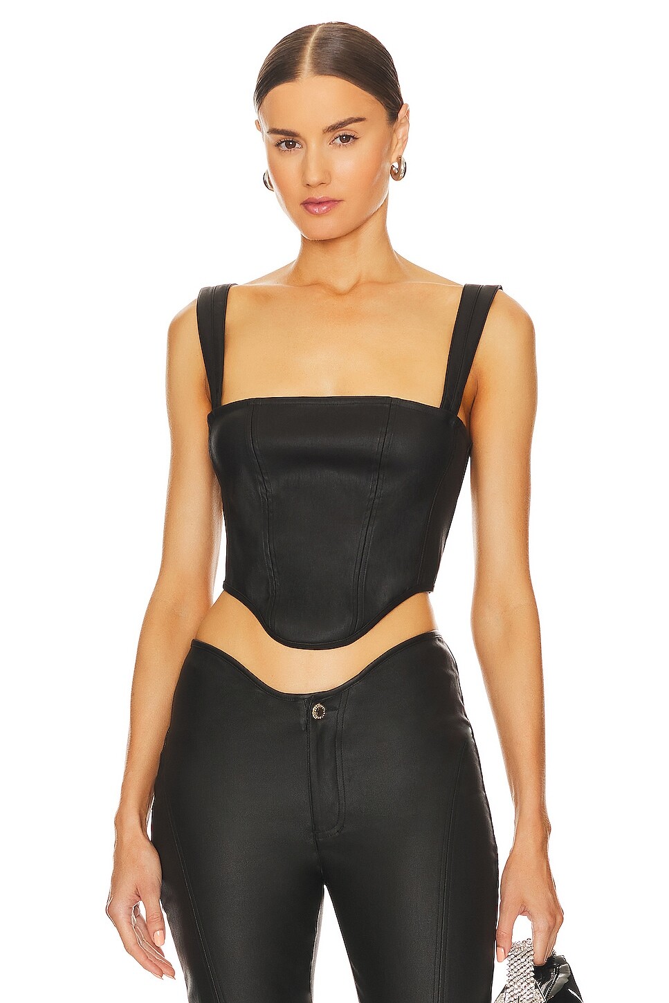 

Топ retrofete Jaylee, цвет Coated Black