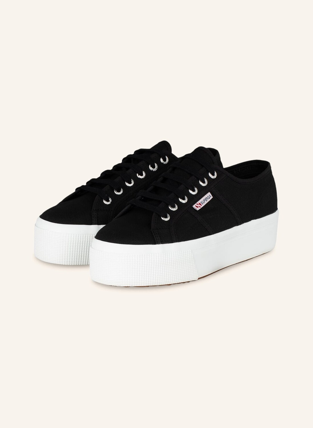

Кроссовки SUPERGA , черный