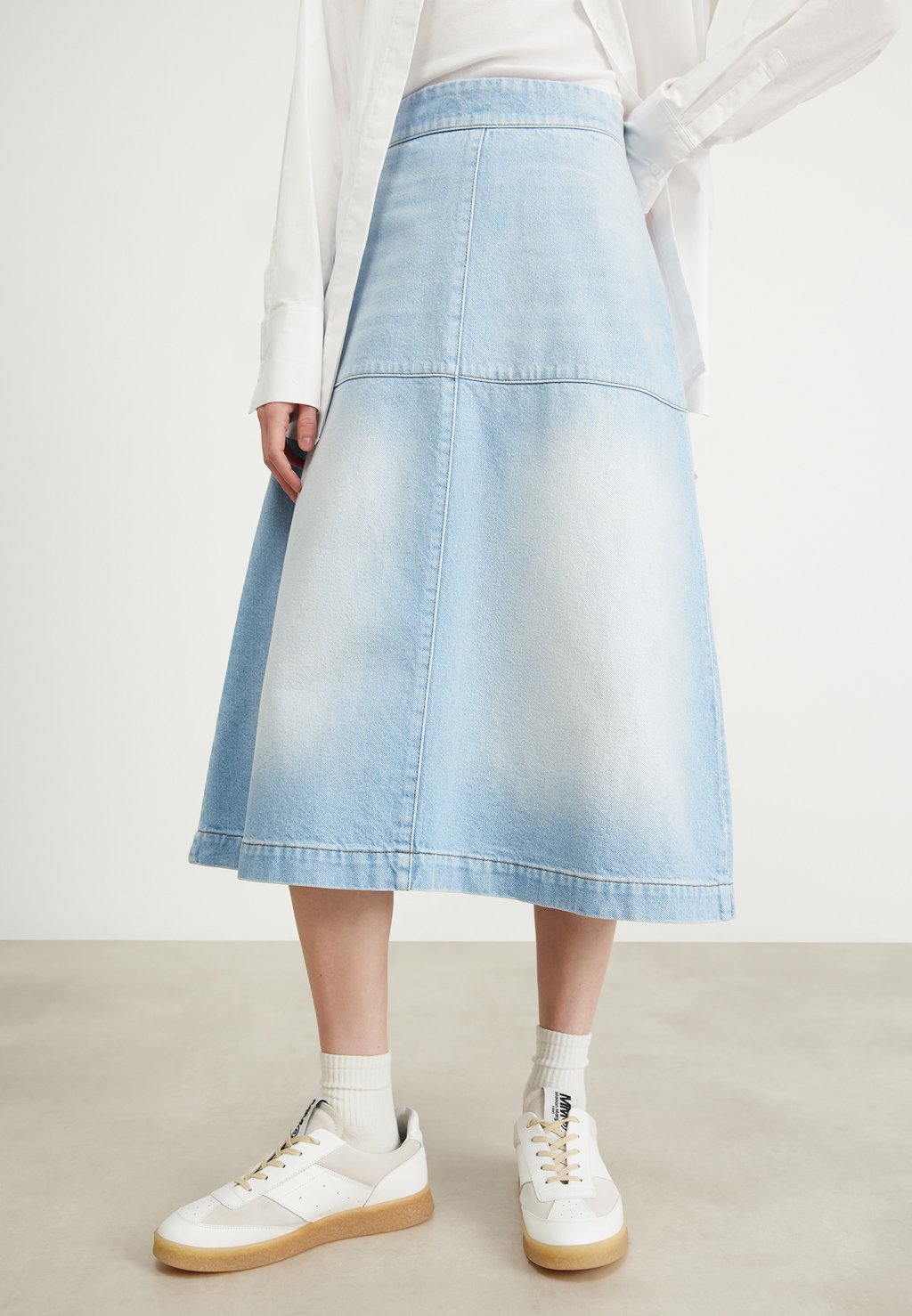 

Джинсовая юбка BLES LUNAR SKIRT Mads Nørgaard, синий деним