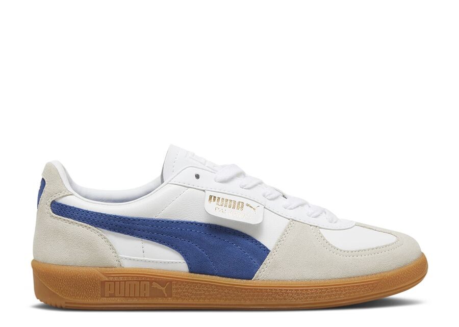 

Кроссовки Puma Palermo Leather 'White Clyde Royal Gum', белый