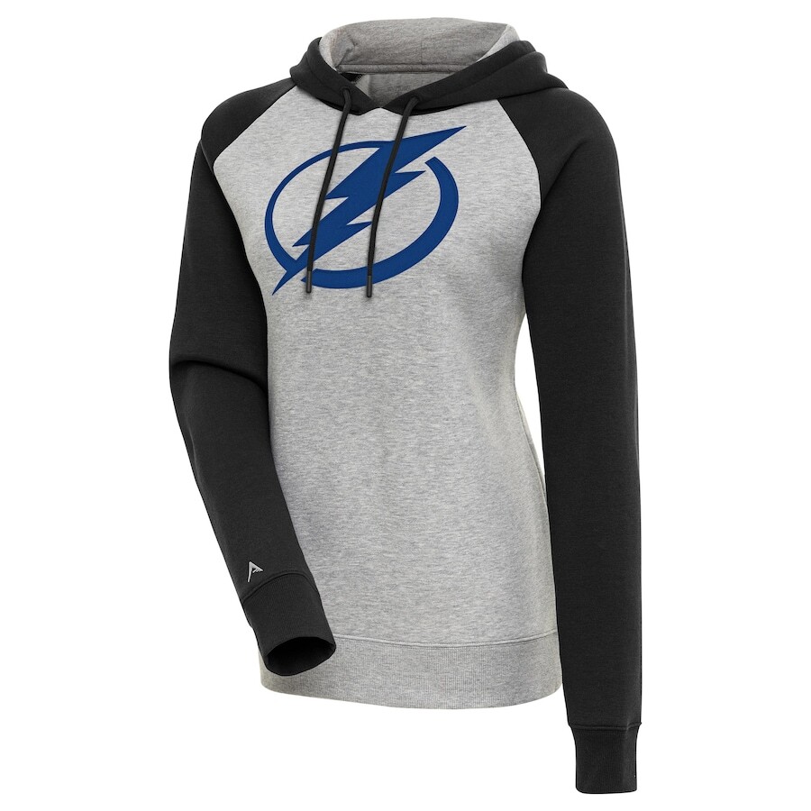 

Пуловер с капюшоном Antigua Tampa Bay Lightning, серый