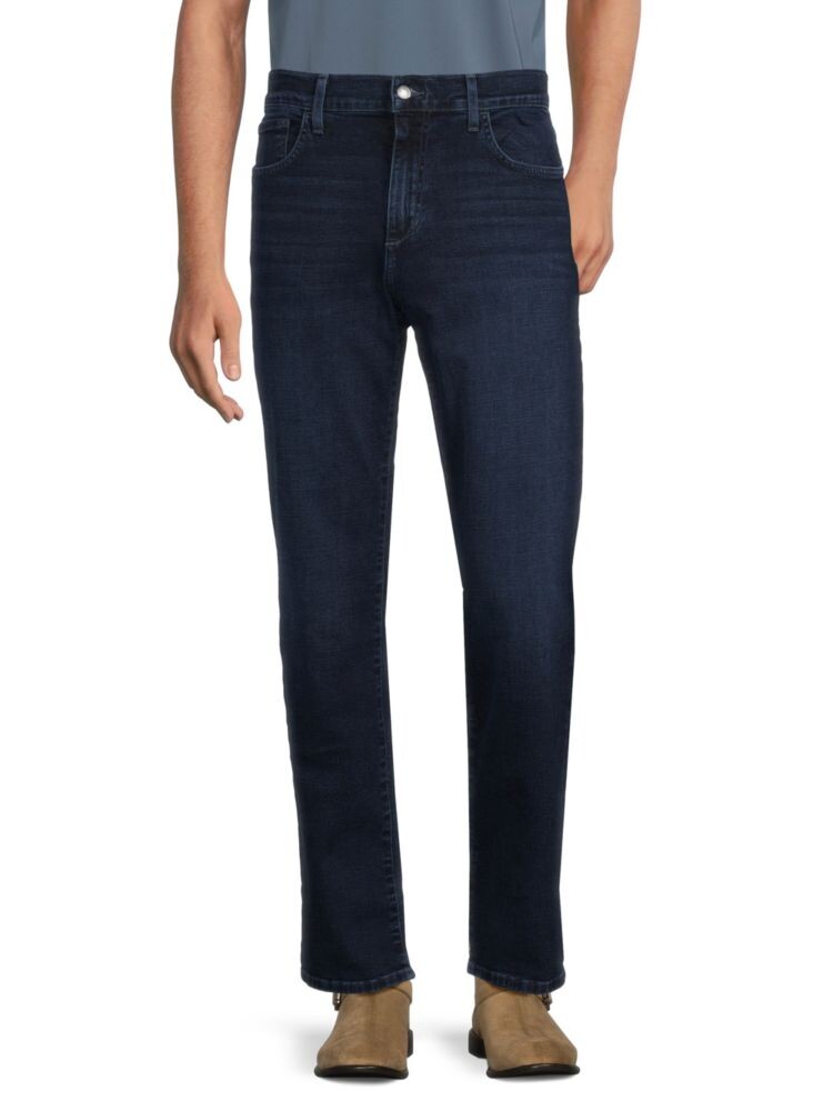 

Классические джинсы прямого кроя с высокой посадкой Joe'S Jeans, темно-синий