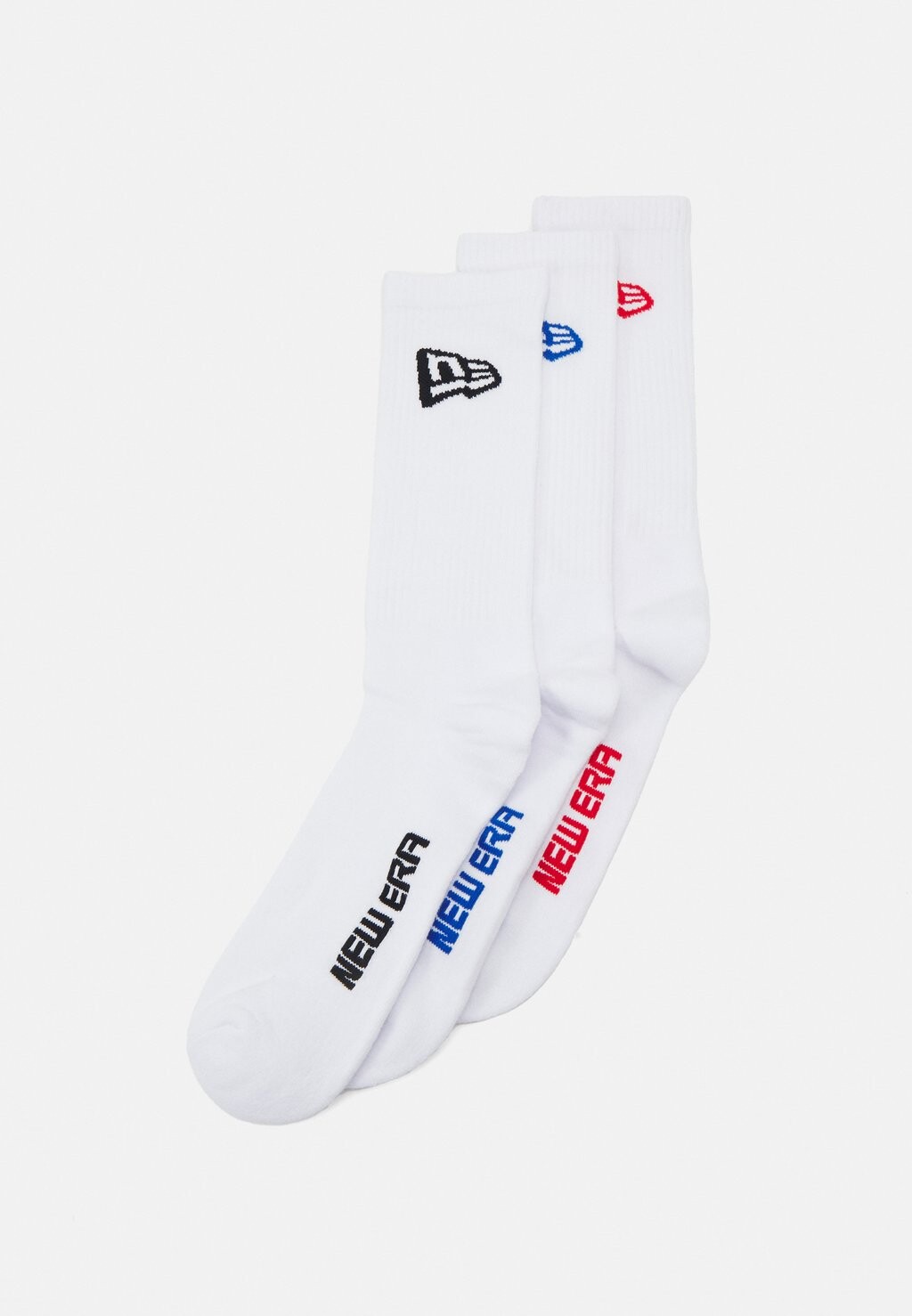 

Носки FLAG CREW UNISEX 3 PACK New Era, цвет whiredblu