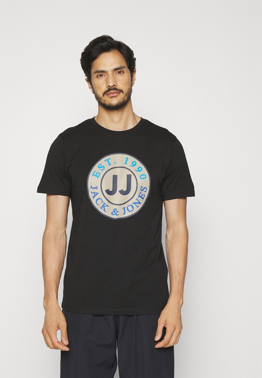 Пижамный топ JACNEWTRON TEE Jack & Jones, черный цена и фото