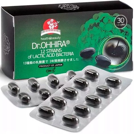 Dr. Ohhira, Набор из 12 пробиотических бактерий, 30 капсул. dr ohhira s reg activ detox