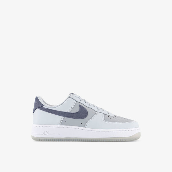 

Кожаные низкие кеды air force 1 '07 с логотипом swoosh Nike, серебряный