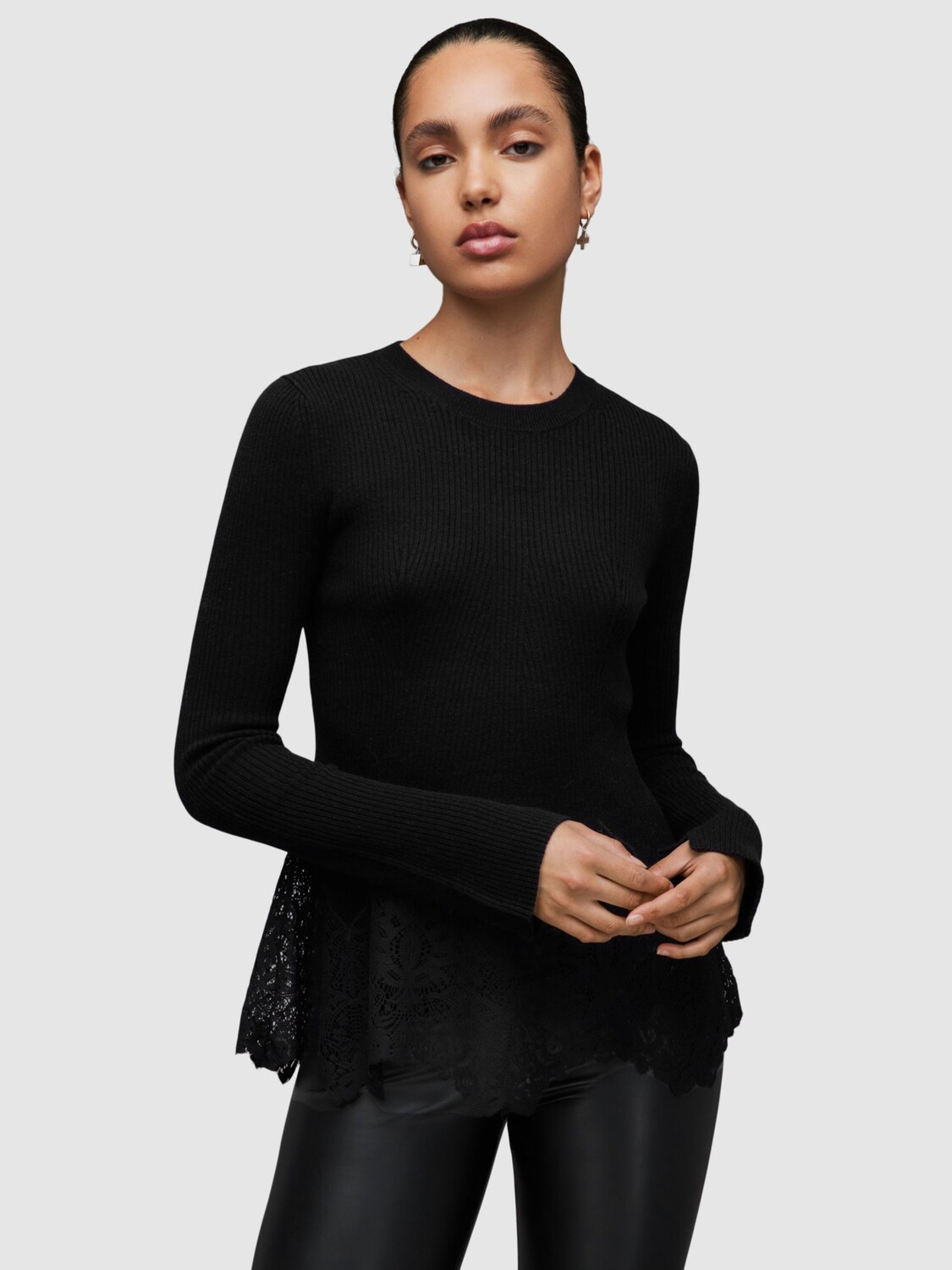 

Милли Топ AllSaints, черный