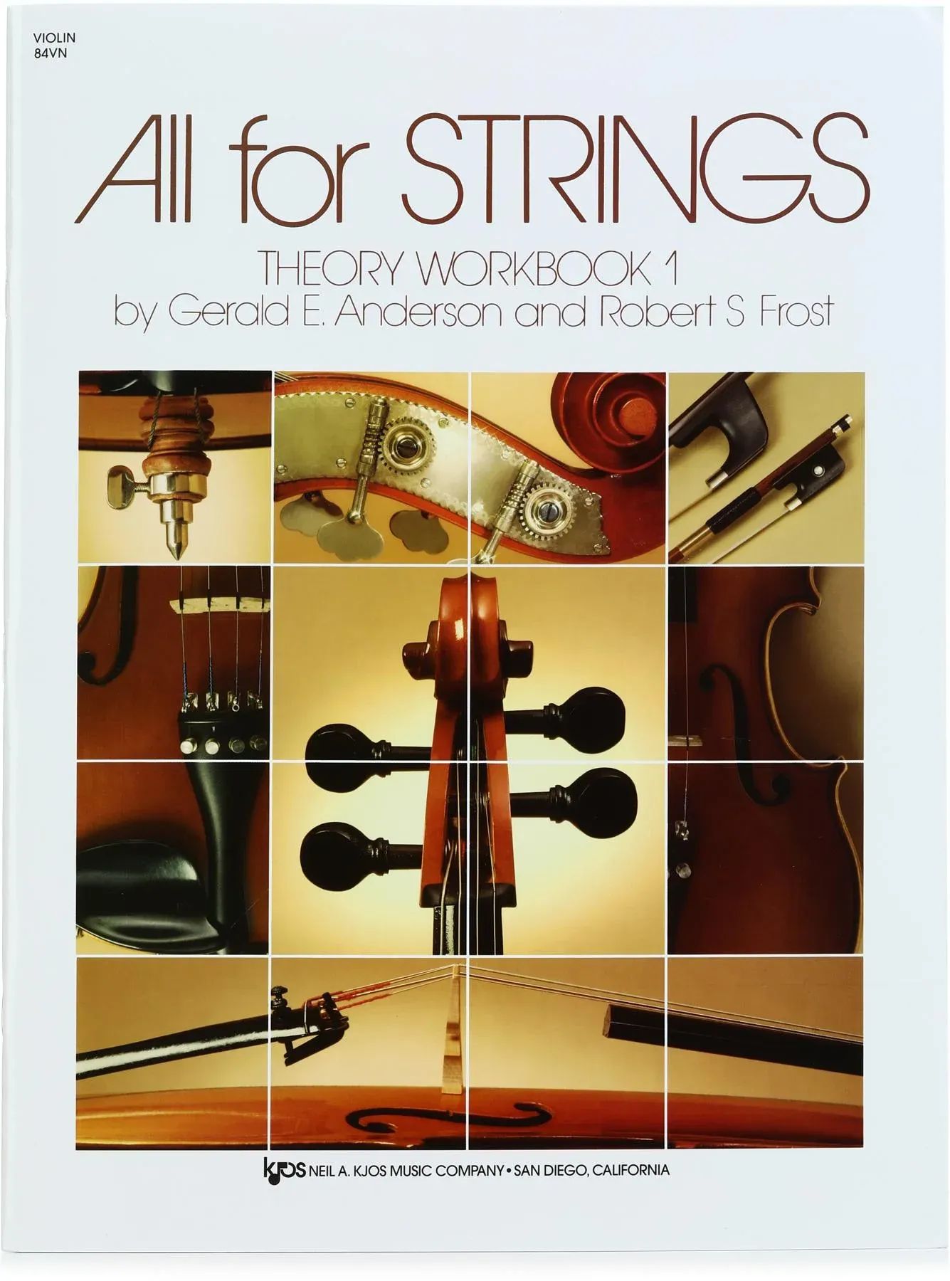 

Kjos All for Strings: Рабочая тетрадь по теории, книга 1 - Скрипка