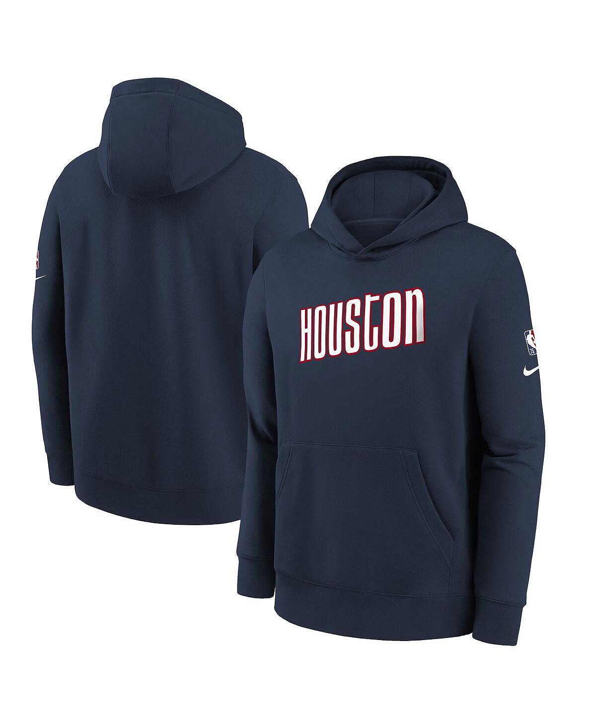 

Темно-синий пуловер с капюшоном Big Boys Houston Rockets 2021/22 City Edition Essential Nike