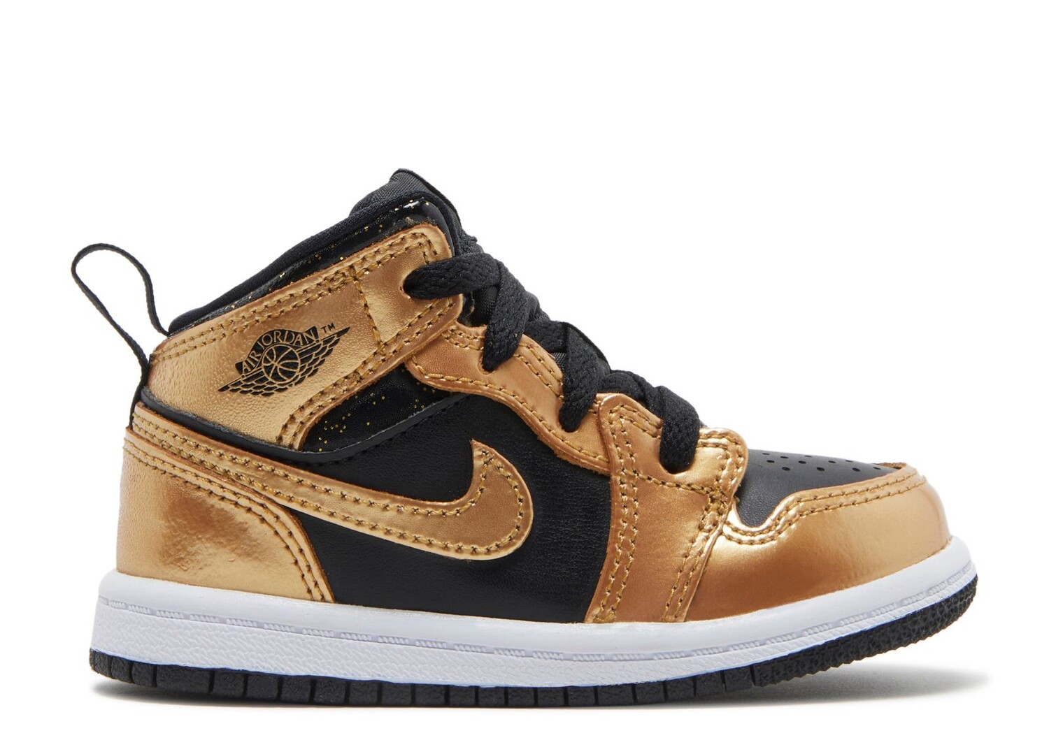 

Кроссовки Air Jordan Air Jordan 1 Mid Se Td 'Metallic Gold Black', черный