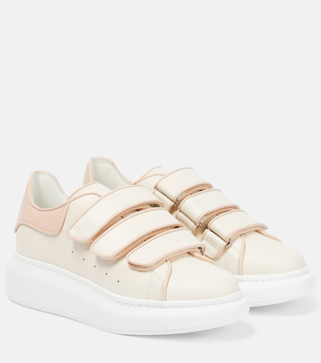 

Кожаные кроссовки Alexander McQueen, разноцветный