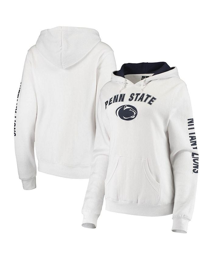 

Женский белый пуловер с капюшоном Penn State Nittany Lions Loud and Proud Colosseum, белый