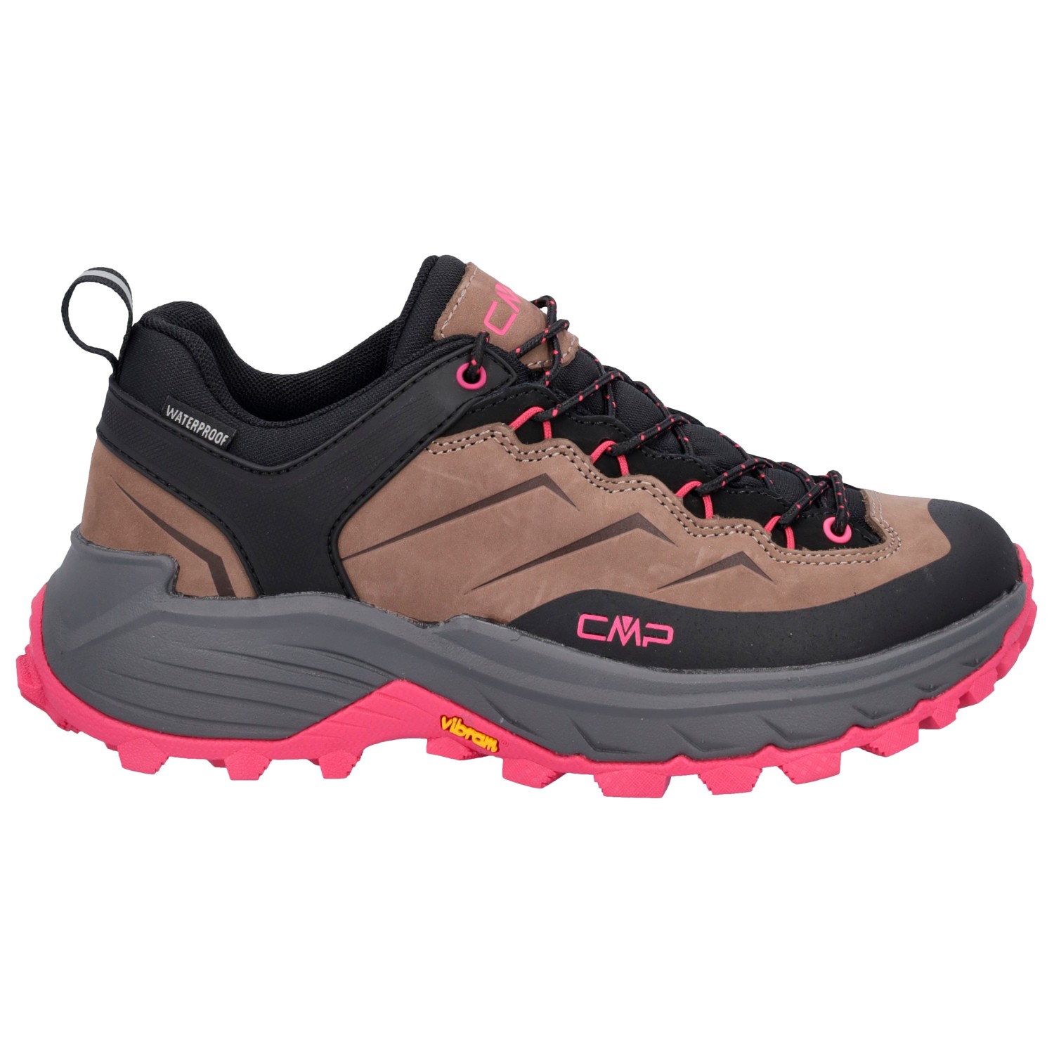 цена Мультиспортивная обувь Cmp Women's Huranus Low Trekking Shoes Waterproof, цвет Cenere/Fuxia