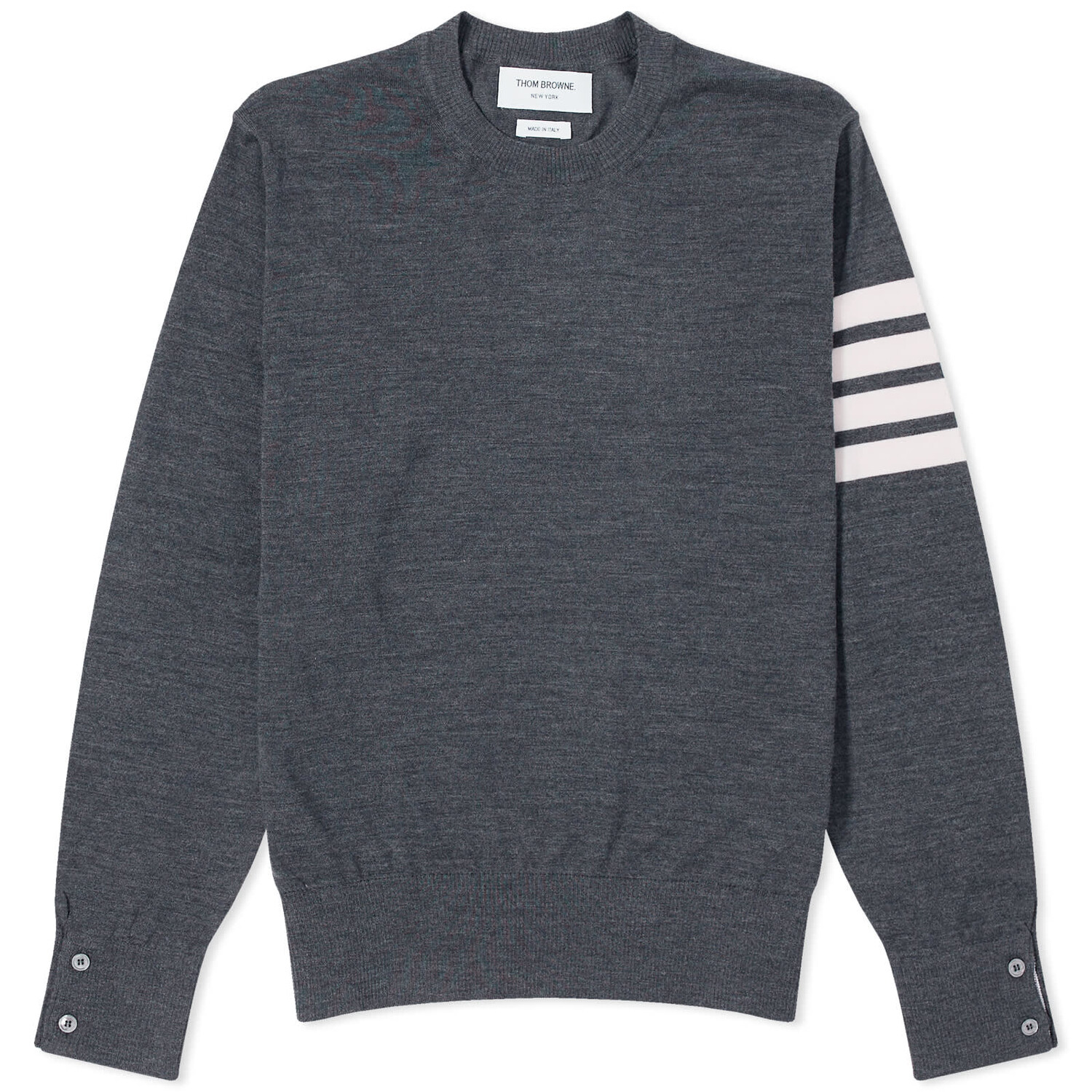 

Джемпер Thom Browne Classic Merino, темно-серый