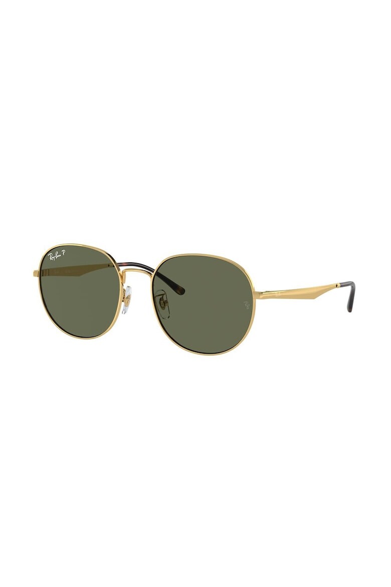 

Овальные солнцезащитные очки в металлической оправе Ray-Ban, желтый