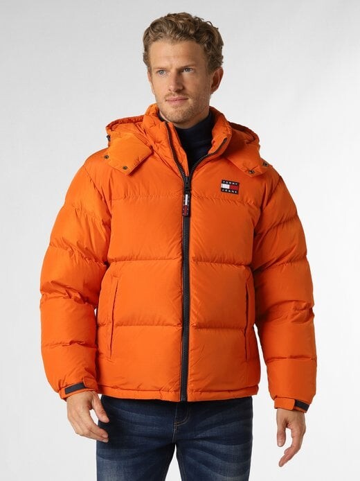 

Пуховик Tommy Jeans, оранжевый