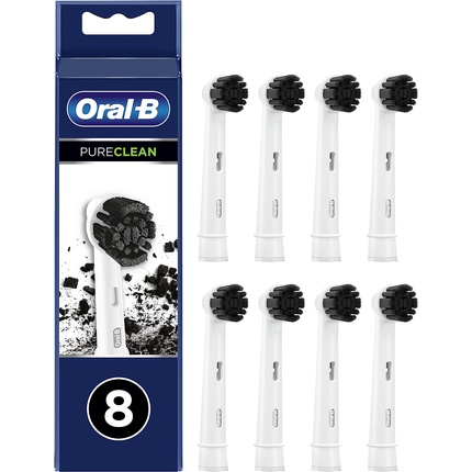 Сменная насадка для электрической зубной щетки Oral-B Pure Clean насадка для электрической зубной щетки oral b eb20ch 8 pure clean aktivkohle