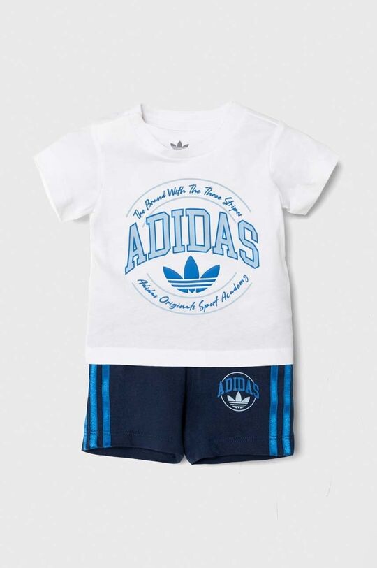

adidas Originals Хлопковый комплект для малышей, военно-морской