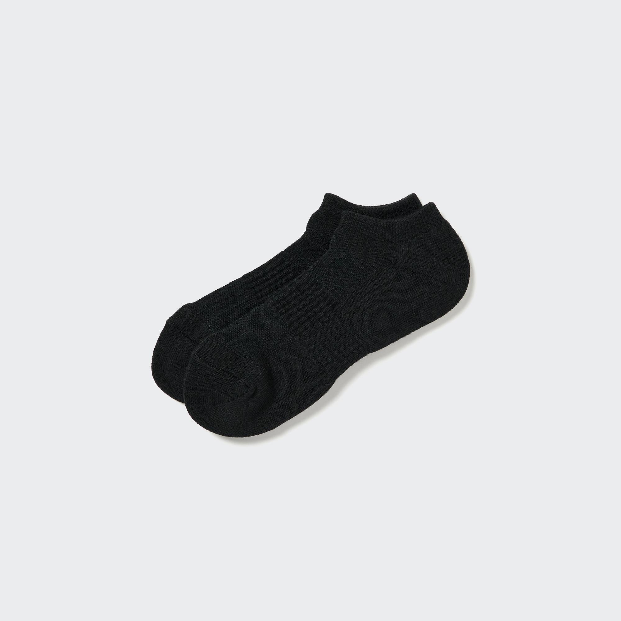 Носки heattech на термальной подкладке UNIQLO, черный шарф на подкладке heattech uniqlo оливковый
