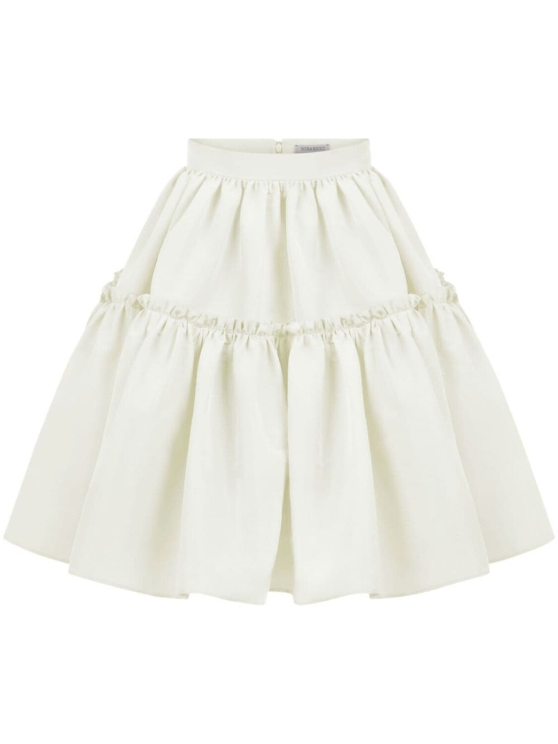 

Nina Ricci юбка с оборками, белый