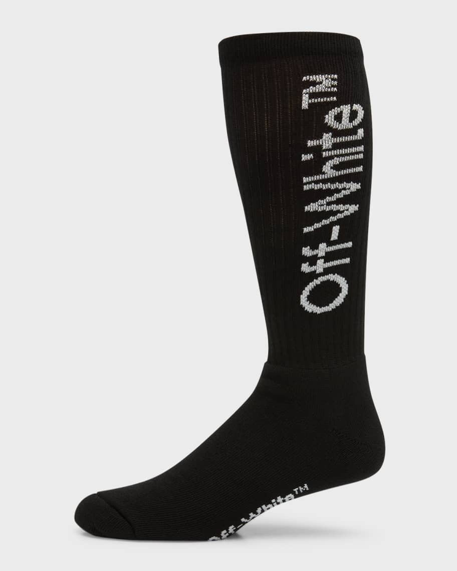 

Мужские носки средней длины с логотипом Off-White