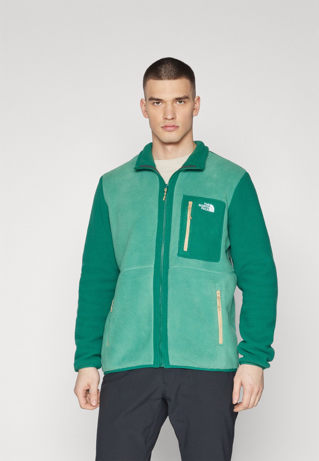 Флисовая куртка YUMIORI FULL ZIP , цвет green The North Face