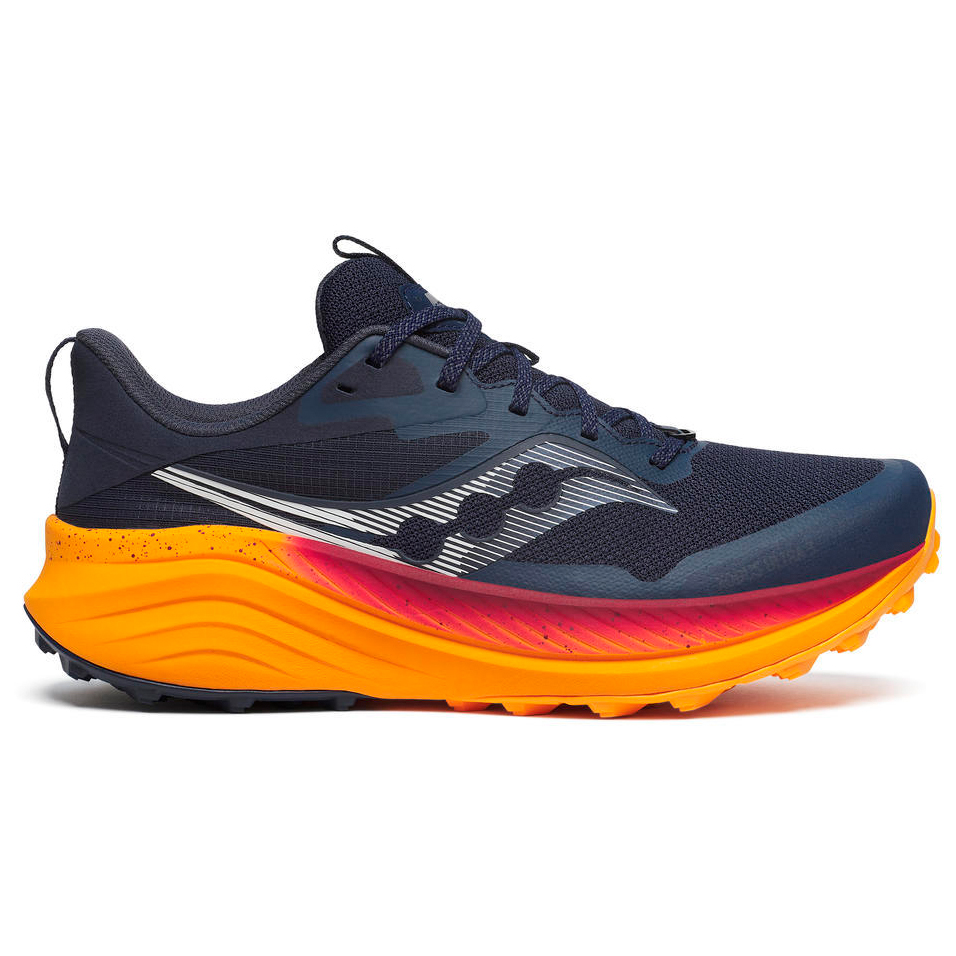 Кроссовки для бега по пересеченной местности Saucony Xodus Ultra 3, цвет Navy/Peel