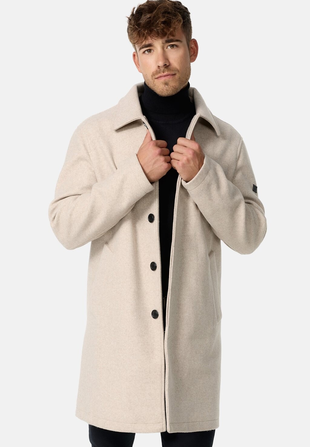 

Полупальто Grandrim Indicode, цвет beige mix