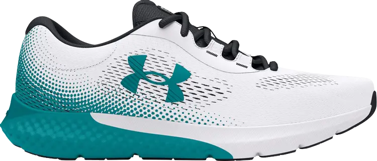 

Кроссовки Charged Rogue 4 4E Wide 'White Circuit Teal', белый