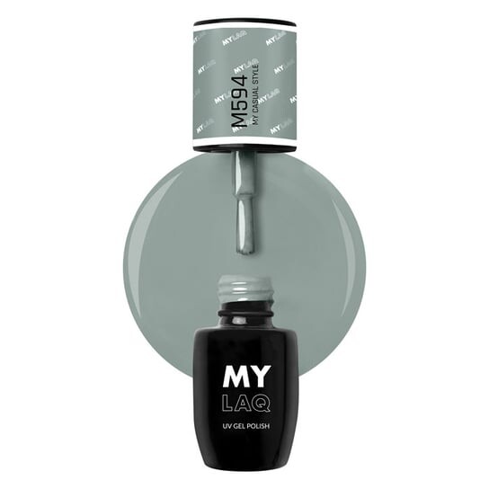 

Гибридный лак для ногтей, My Casual Style M594, 5 мл MylaQ