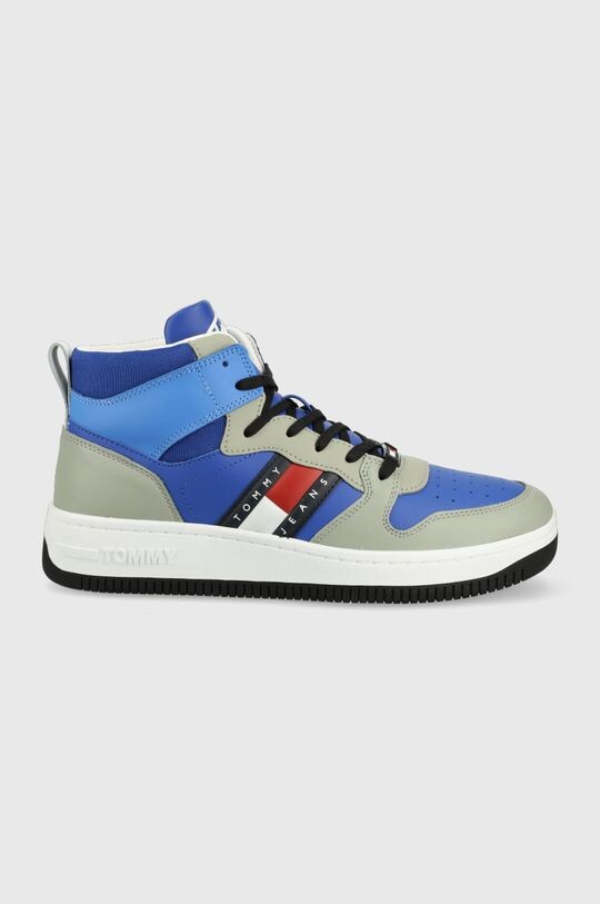 

Кожаные кроссовки Mid Pop Basket EM0EM01015.C65 Tommy Jeans, синий