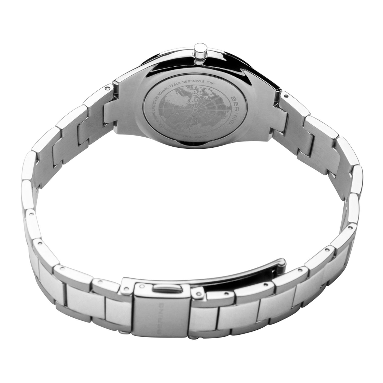 Женские ультратонкие часы-браслет из нержавеющей стали — 17231-700 BERING фотографии