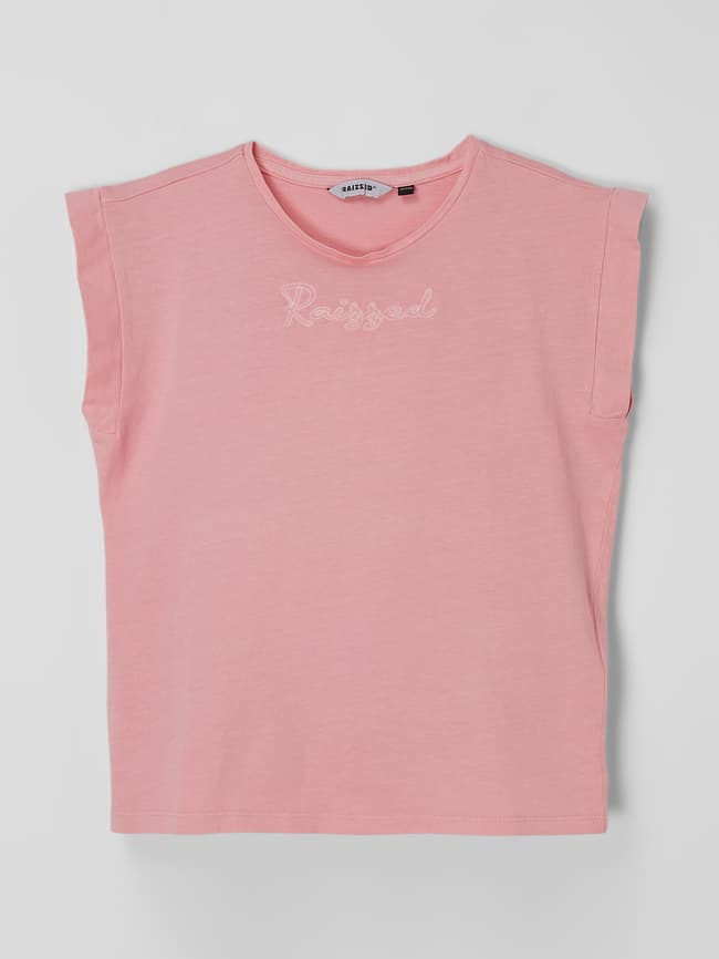 Рубашка из хлопка модель Номи Raizzed, розовый