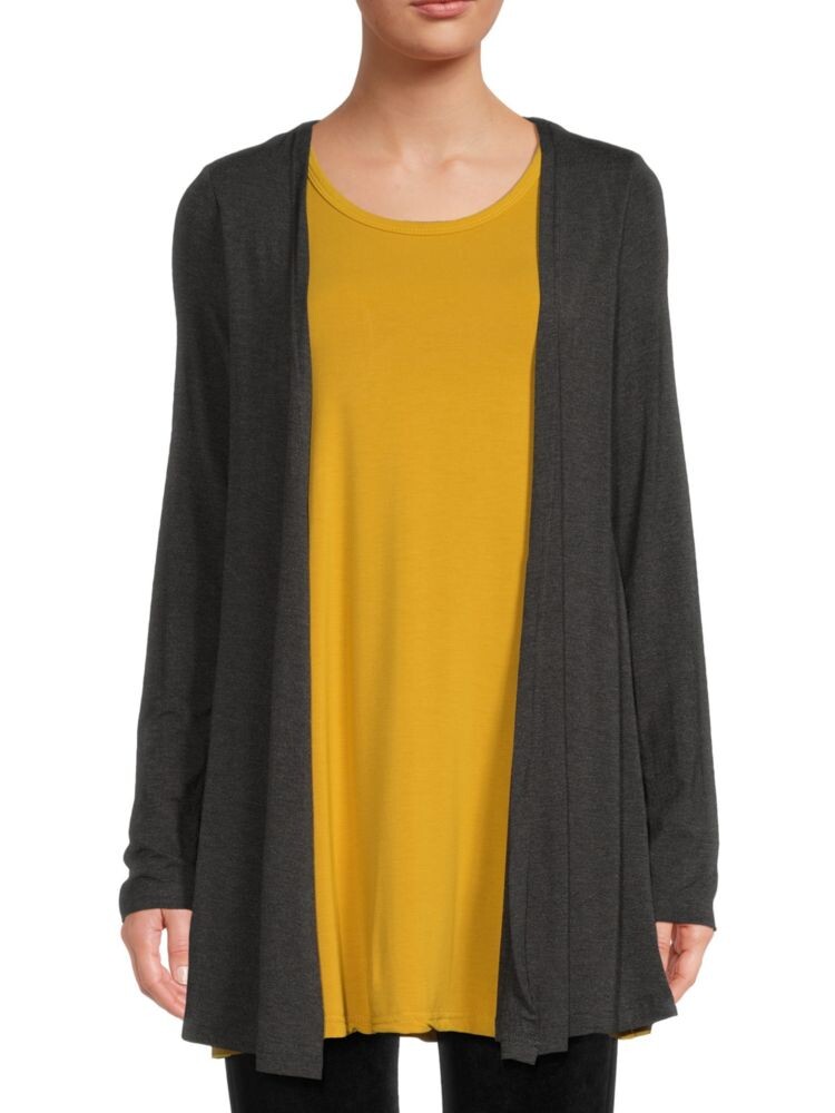 

Многослойный топ с цветными блоками Twofer Patrizia Luca, цвет Charcoal Yellow