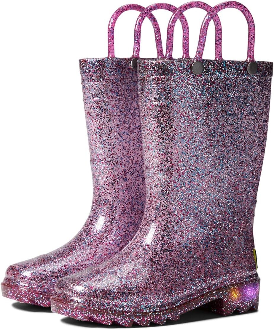 

Резиновые сапоги Lighted Rain Boots Western Chief, цвет Multi Glitter