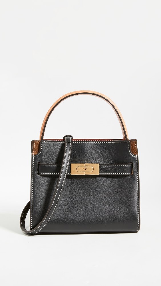 

Сумка Tory Burch Lee Radziwill Petite Double, черный