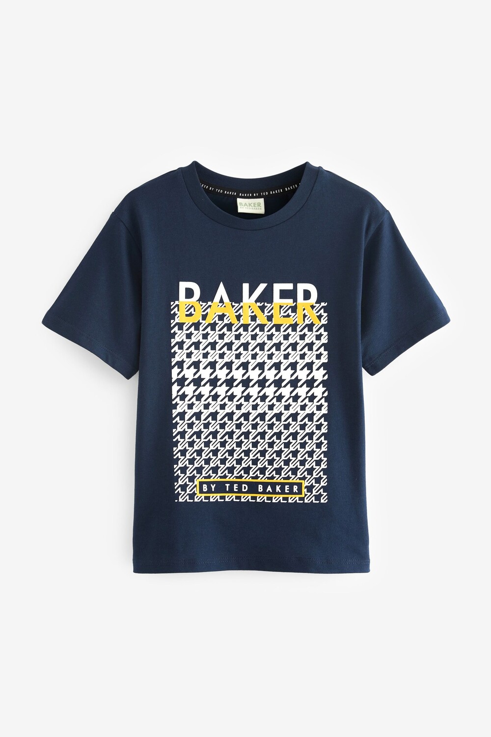 

Футболка с геометрическим рисунком Baker by Ted Baker, синий