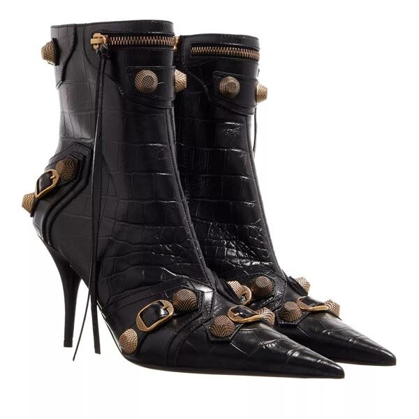 

Ботинки women´s cagole bootie crocodile embossed Balenciaga, черный