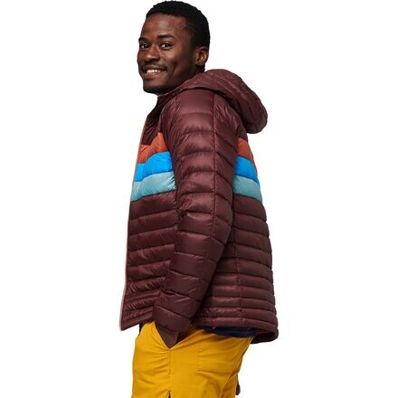 

Пуховик Fuego с капюшоном мужской Cotopaxi, цвет Chestnut Stripes