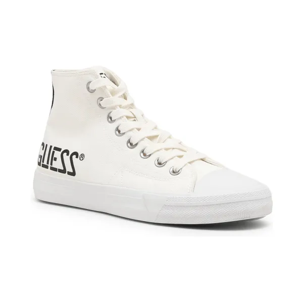 

Спортивная обувь Ederle hi ii с добавлением кожи Guess, белый