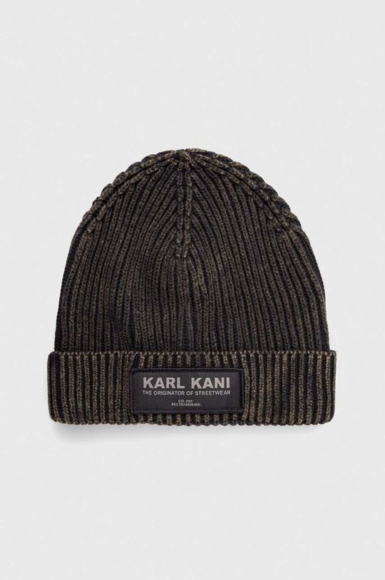 Хлопчатобумажная шапка Karl Kani, черный