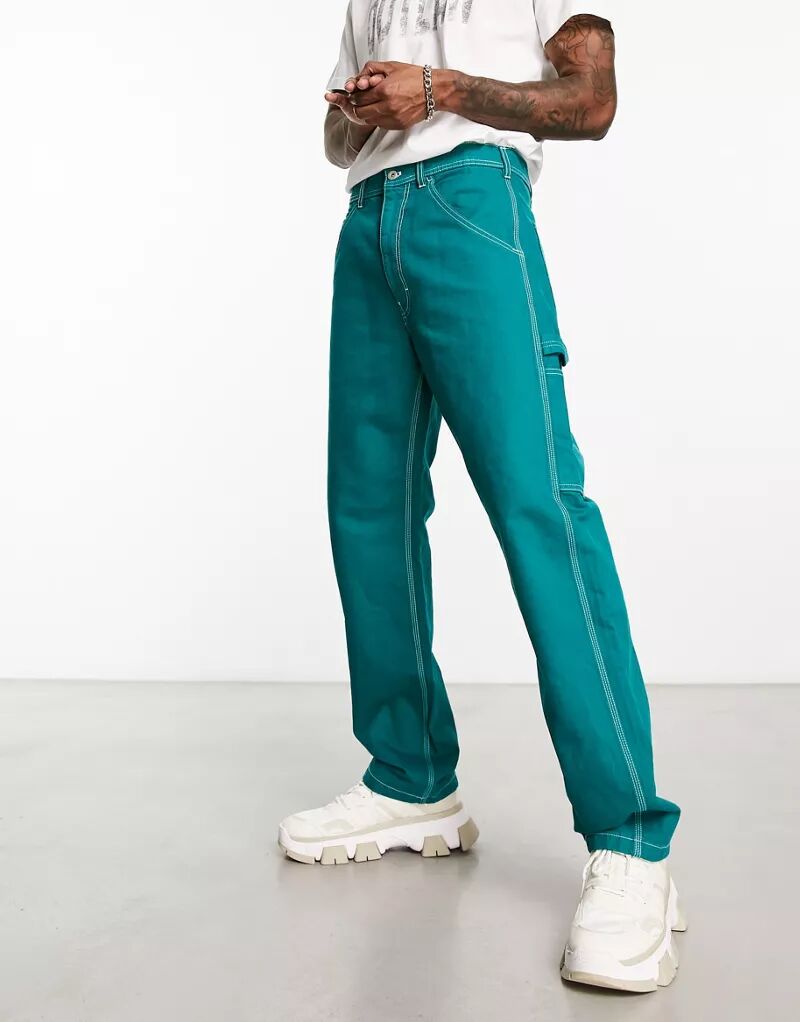 Зеленые брюки художника Stan Ray OG