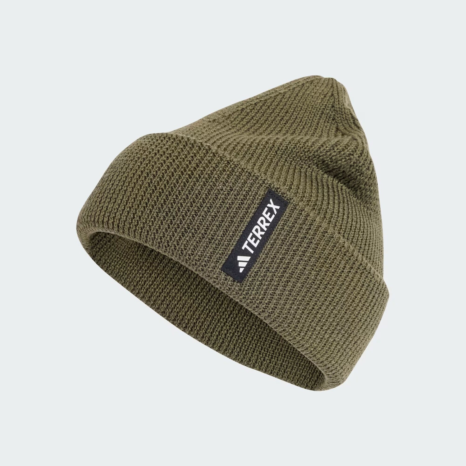 

Шапка-бини Terrex COLD.RDY из шерсти мериноса Adidas, цвет Olive Strata/Black/White